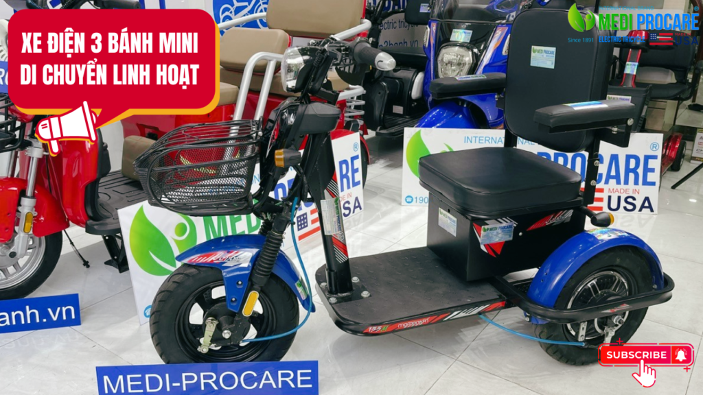 Xe điện 3 bánh MEDI-PROCARE EST706