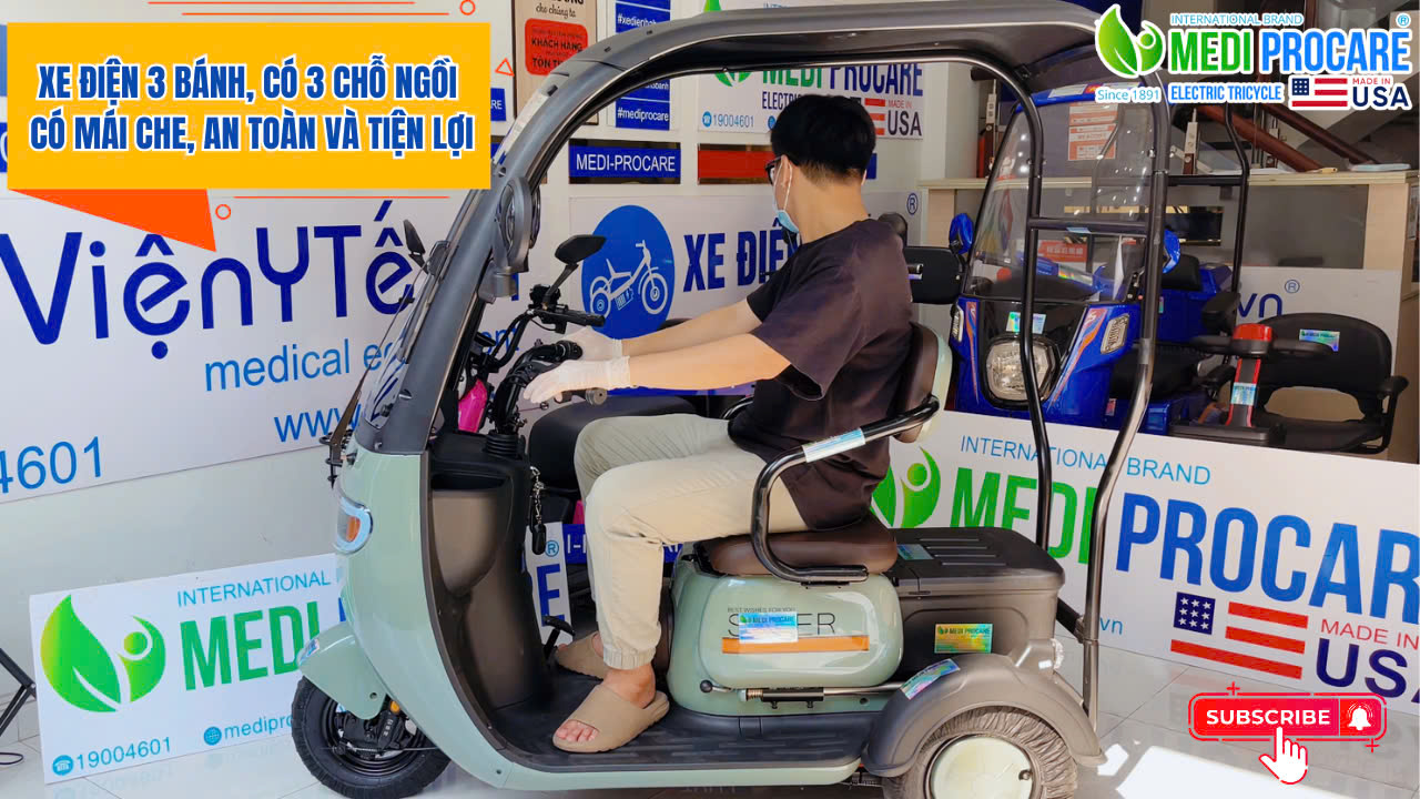Xe điện 3 bánh MEDI-PROCARE EST722