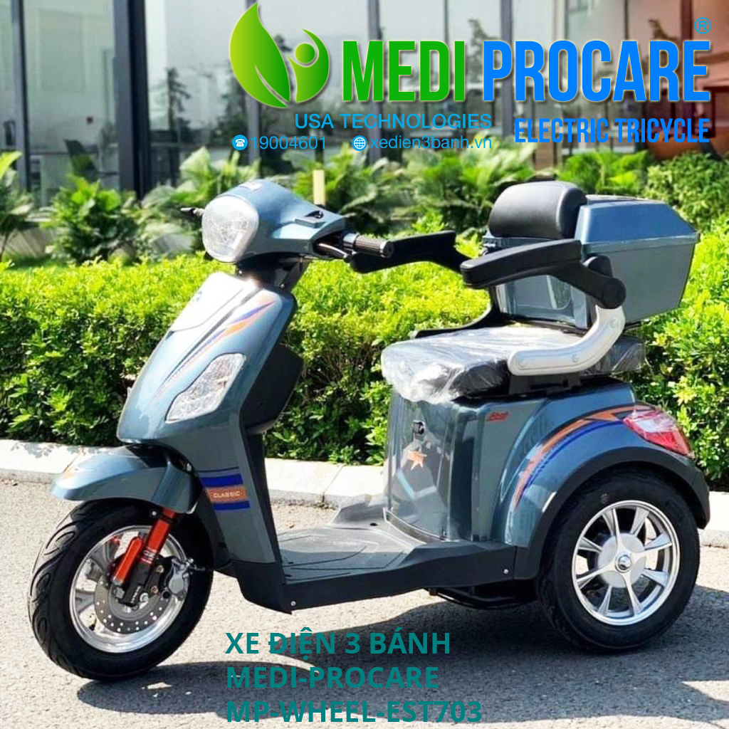 Xe điện 3 bánh MEDI-PROCARE EST703